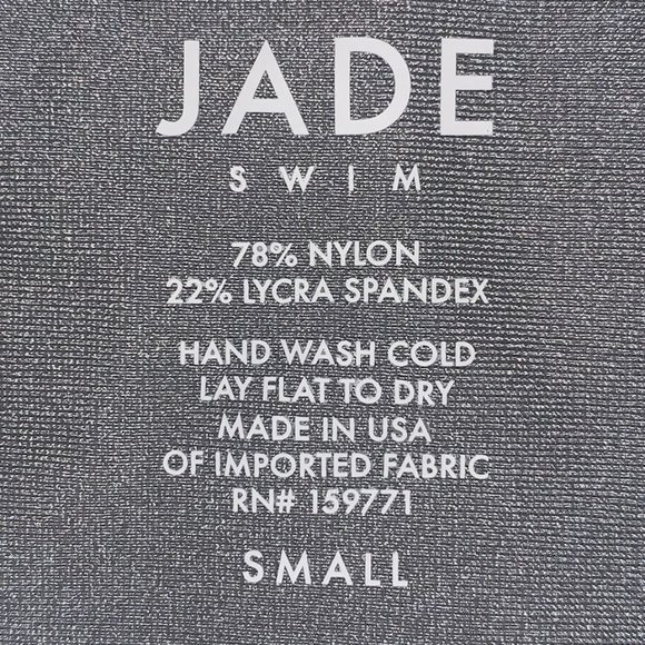 JADE SWIM Crushed Velvet Two-Piece - Picture 4 of 8